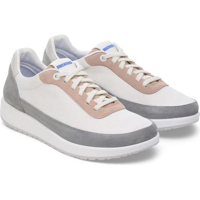 Pair of Birkenstock Women's Honnef City Narrow Sneakers in light rose