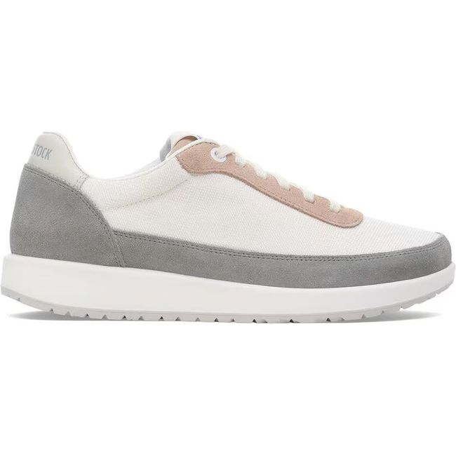 Lateral side of Birkenstock Women's Honnef City Narrow Sneaker in light rose