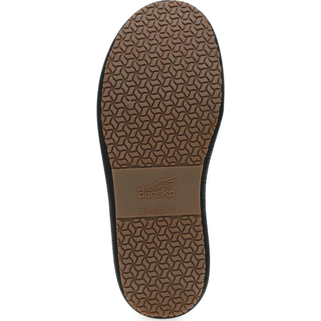 Dansko Kimberly platform mule, slip-resistant rubber outsole