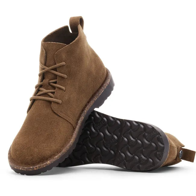 Outsole of Birkenstock Unisex Uppsala Mid Suede Boot in Dark Tea