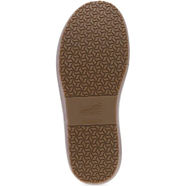 Dansko Kimberly platform mule, slip-resistant rubber outsole