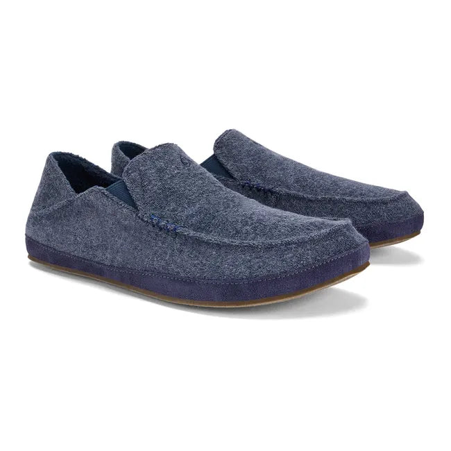 Pair of a Men's Mood Indigo Olukai Moloa Hulu Slipper