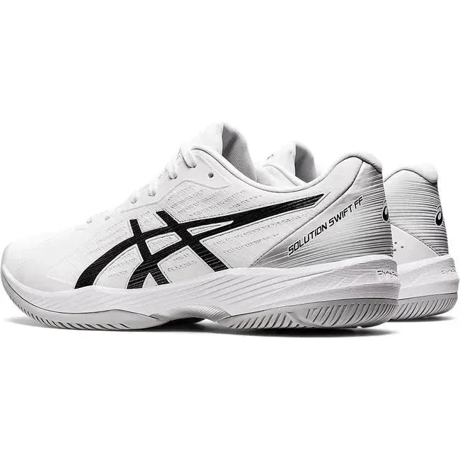 ASICS Men&#39;s Solution Swift FF Tennis Shoe White/Black 1041A298-100