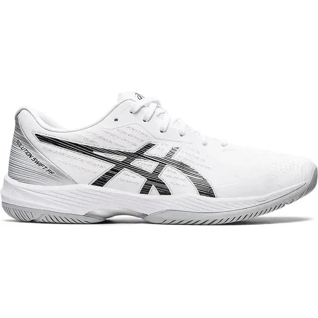 ASICS Men's Solution Swift FF Tennis Shoe White/Black 1041A298-100