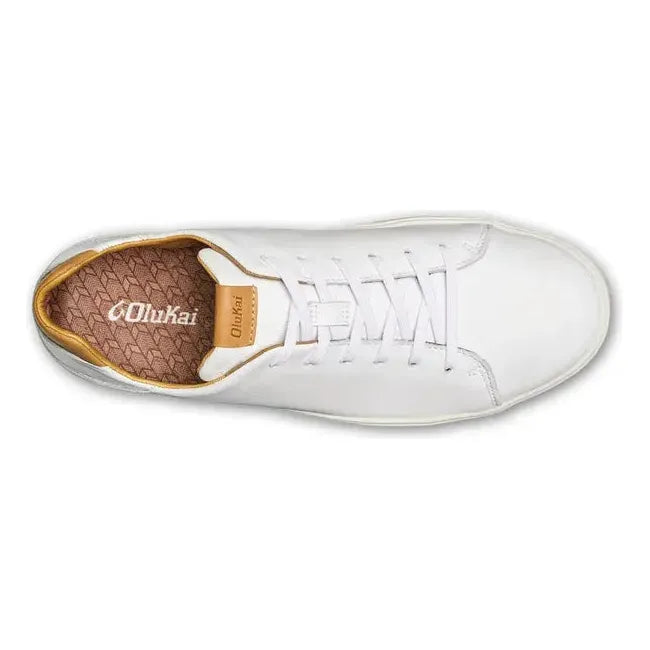 Olukai Men's Lae‘ahi Lī ‘Ili Shoe White 10455-WBWB