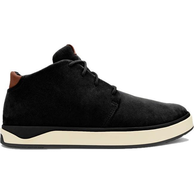 Olukai Men's Papakū 'Ili Chukka Boot Black 10520-3434