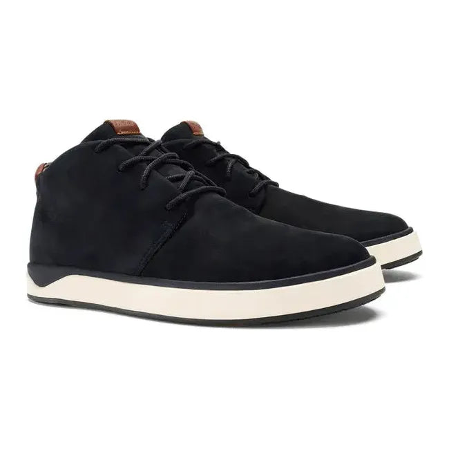 Olukai Men's Papakū 'Ili Chukka Boot Black 10520-3434