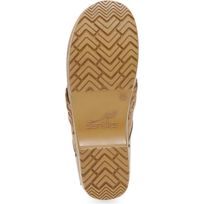 Dansko Pro Braided clog, PU rocker-bottom outsole