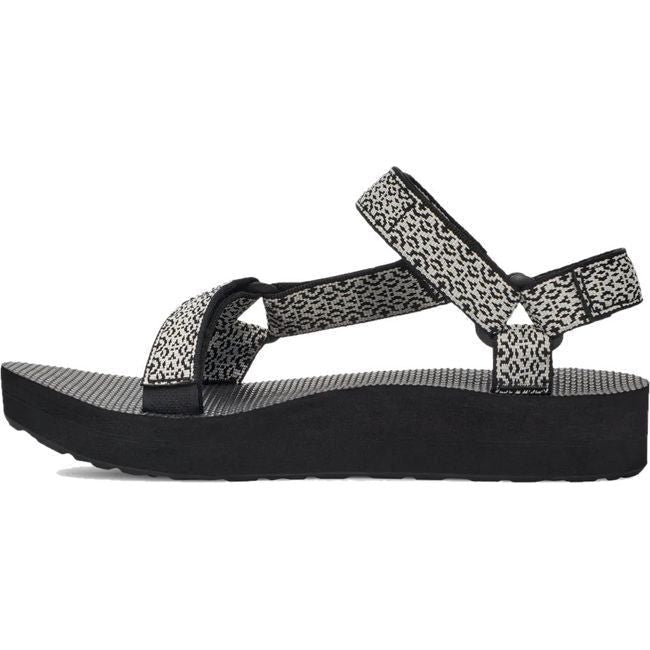 Teva Women's Midform Universal Sandal Boho White/ Black 1090969-BHWHT
