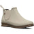 Front angled view of Women's Sweetpea Bogs Rain Boot in sandstone beige with slip on upper