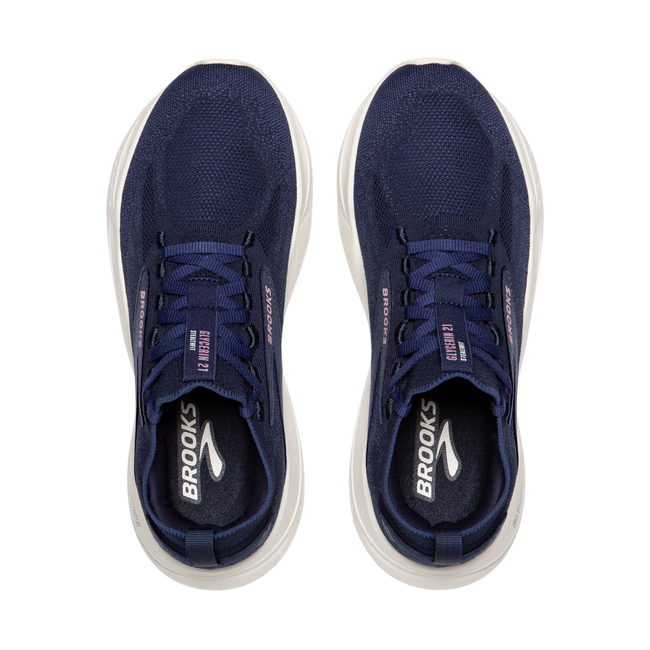 Brooks Women&#39;s Glycerin StealthFit 21 Running Shoe Peacoat/Onyx/Orchid 120410-477