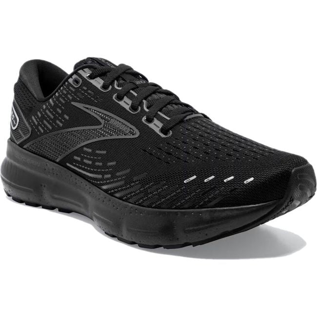 Brooks Men's Glycerin 20 Running Shoe BLACK/BLACK/EBONY 110382-020
