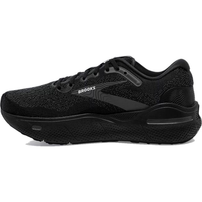 Brooks Men's Ghost Max Running Shoe BLACK/BLACK/EBONY 110406-020
