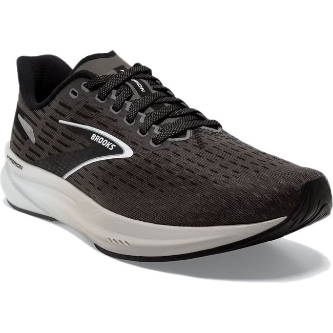 Brooks Men's Hyperion Running Shoe GUNMETAL/BLACK/WHITE 110407-008
