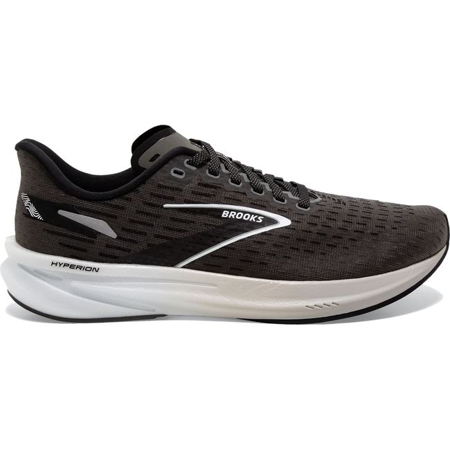 Brooks Men&#39;s Hyperion Running Shoe GUNMETAL/BLACK/WHITE 110407-008