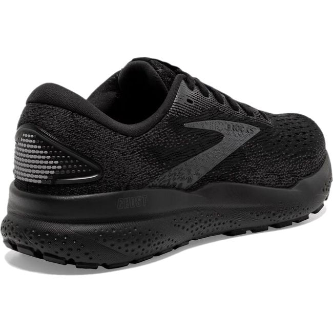 Brooks Men&#39;s Ghost 16 Running Shoe  Black/Black/Ebony 110418-020
