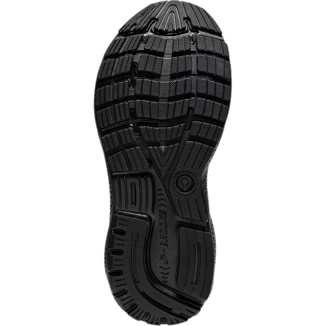 Brooks Men&#39;s Ghost 16 Running Shoe  Black/Black/Ebony 110418-020