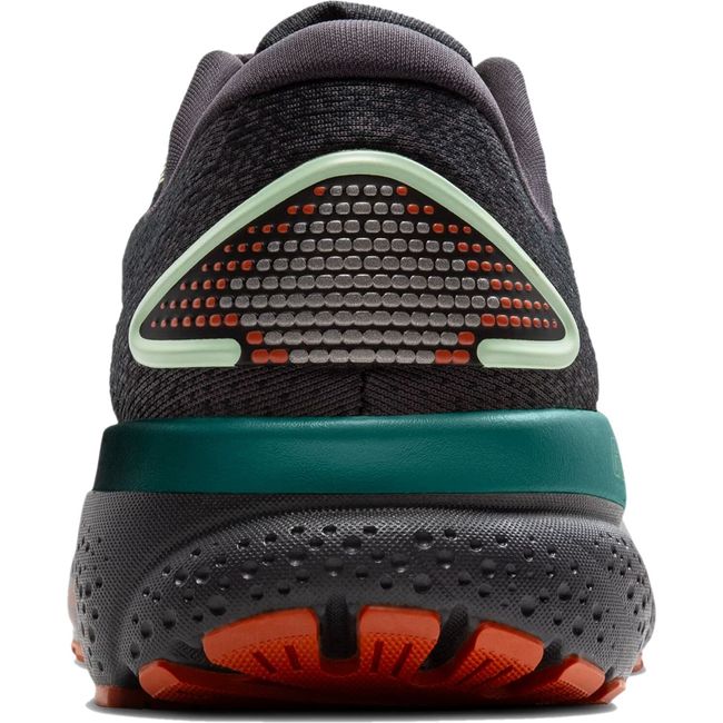 Brooks Men&#39;s Ghost 16 Running Shoe BLACKENED PEARL/JUNE BUG/GREEN 110418-038