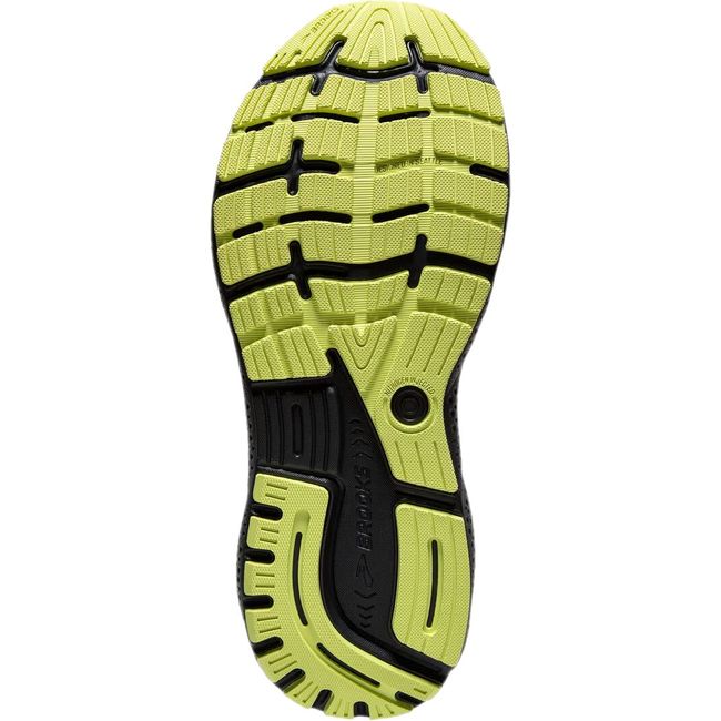 Brooks Men&#39;s Ghost 16 Running Shoe Primer/Grey/Lime 110418-040