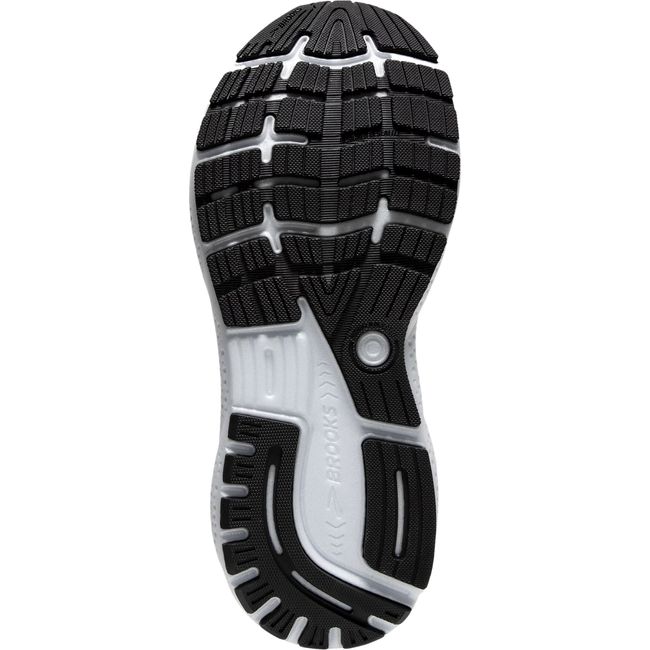 Brooks Men&#39;s Ghost 16 Running Shoe Black/Grey/White 110418-090