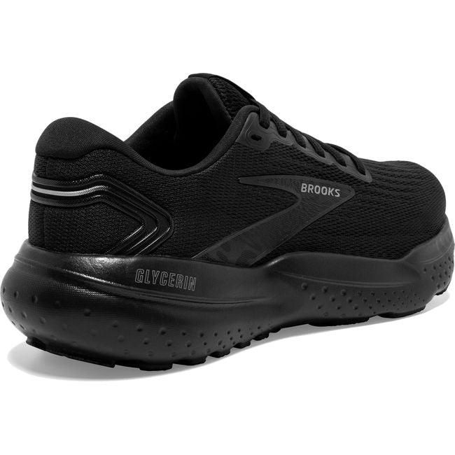 Brooks Men's Glycerin 21 Running Shoe Black/Black/Ebony 110419-020