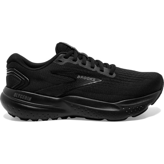 Brooks Men's Glycerin 21 Running Shoe Black/Black/Ebony 110419-020