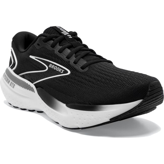 Brooks Men's Glycerin GTS 21 Running Shoe Black/Grey/White 110420-090