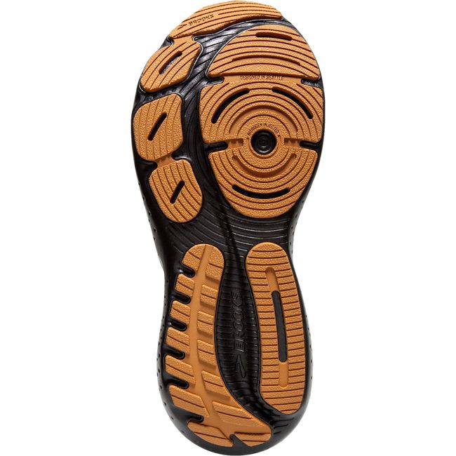 Brooks Men's Glycerin Stealthfit 21 Running Shoe Black/Cream/Biscuit 110421-056