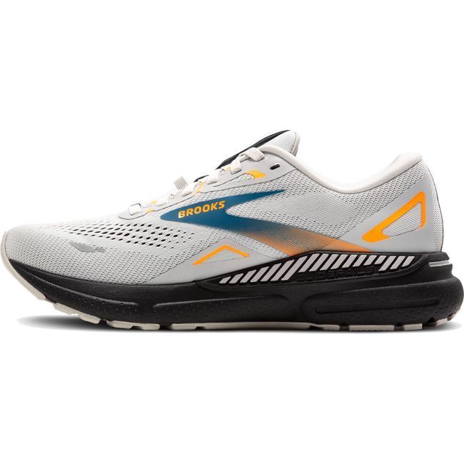 Brooks Men&#39;s Adrenaline GTS 23 GTX Running ShoeOyster Mushroom/Orange/Blue 110424-071