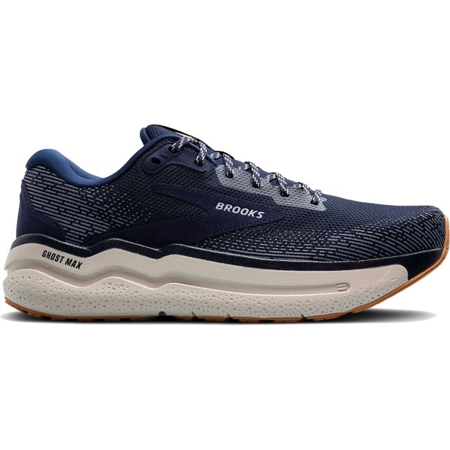 Brooks Men's Ghost Max 2 Running Shoe Peacoat/Stone/Biscuit 110431-453