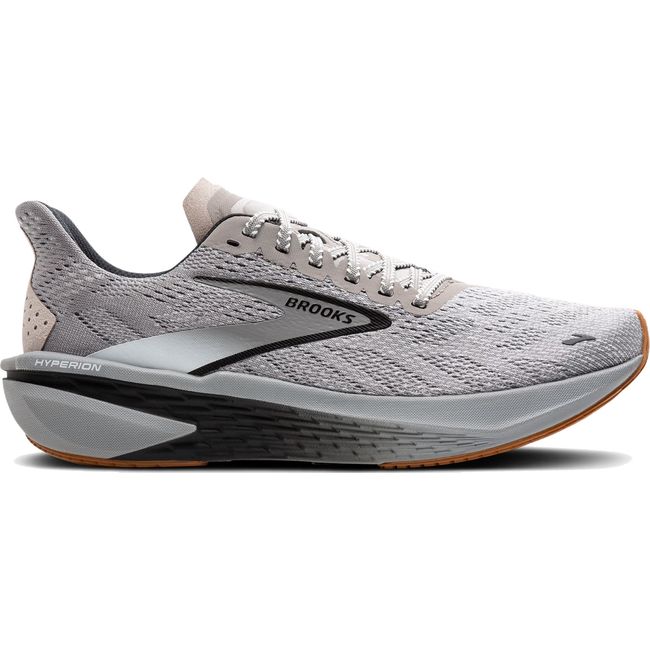 Lateral side of Brooks Men's Hyperion 2 Running Shoe in alloy gray
