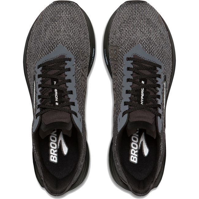 Brooks Men's Hyperion 2 Running Shoe Black/Ebony/Primer Gray 110432-058