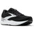 Men's Brooks Adrenaline GTS 24 running shoe in black with white sole
