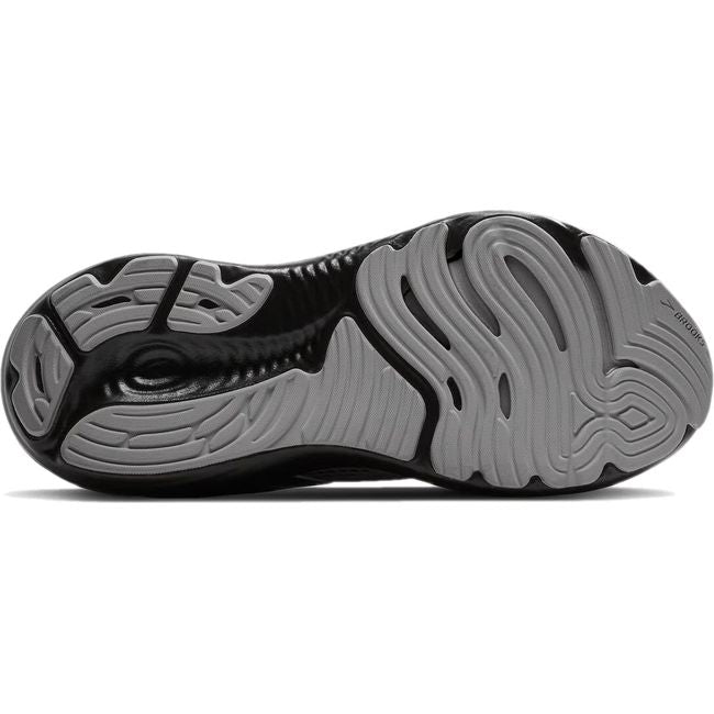 Sole of Brooks Men's Glycerin GTS 22 Running Shoe in premer gray