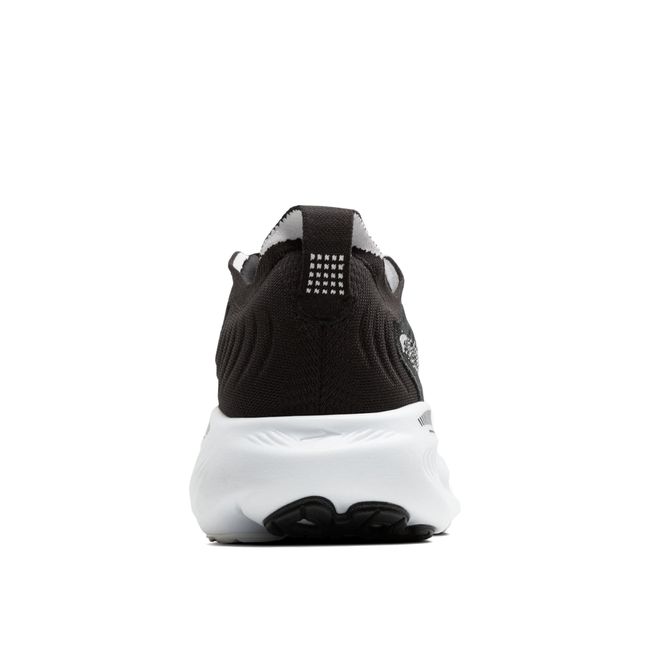 Heel of Brooks Men's Adrenaline GTS 25 Running Shoe in Black and White