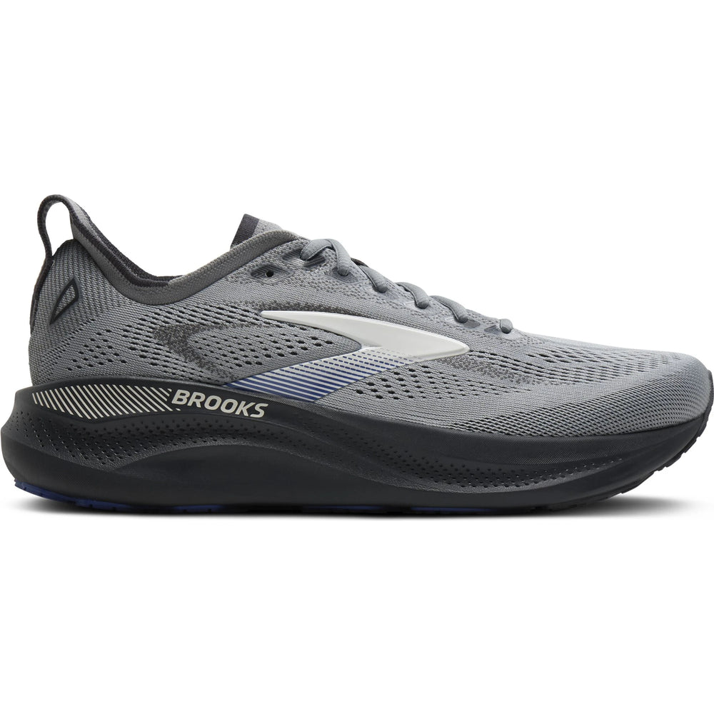 Lateral side of Brooks Men's Adrenaline GTS 26 Running Shoe in Primer/Marlin/Ebony