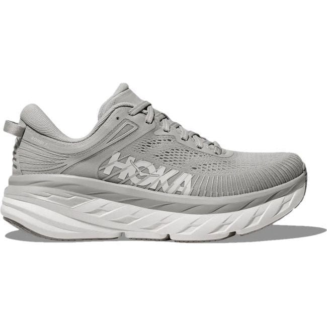 Hoka Men's Bondi 7 Running Shoe Harbor Mist/White 1110518/1110530-HST