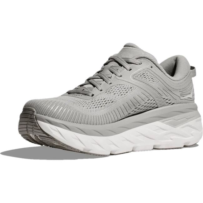 Hoka Women's Bondi 7 Running Shoe HARBOR MIST/WHITE 1110519/1110531-HST