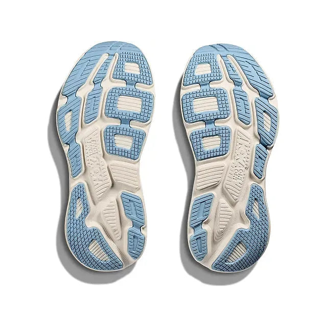 Hoka Women's Bondi 7 Running Shoe Ice Water/White 1110519/1110531-IRW