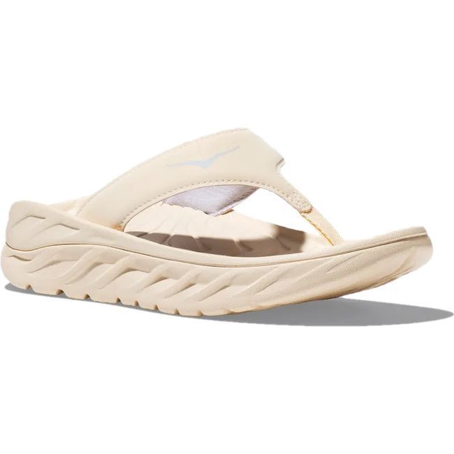 Hoka Women's Ora Recovery Flip Flop VANILLA/LUNAR ROCK 1117910-VLN