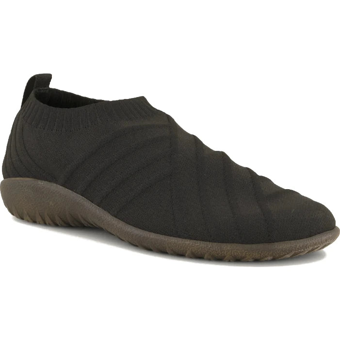 Naot Women's Okahu Shoe in Black Knit