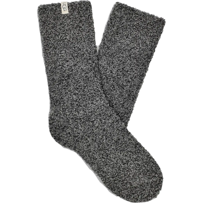 Pair of UGG Women's Darcy Cozy Sock in Charcoal