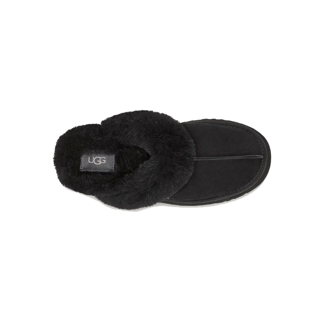 Top of UGG Women's Disquette Slipper in Black