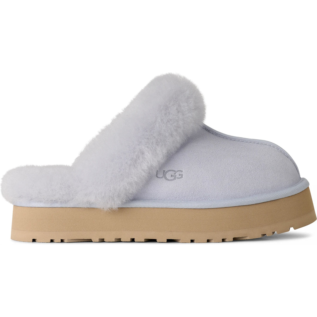 Side of UGG Women's Disquette Slipper in Misty Wisteria