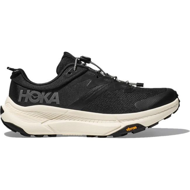 Hoka Men's Transport Everday Running Shoe Black/Alabaster 1123153-BKLB