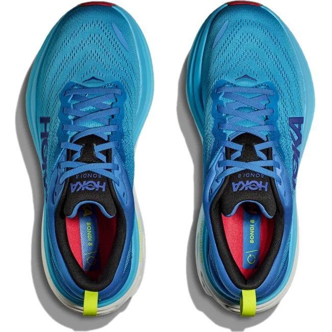 Hoka Men's Bondi 8 Running Shoe Virtual Blue/Swim Day 1123202-VSW