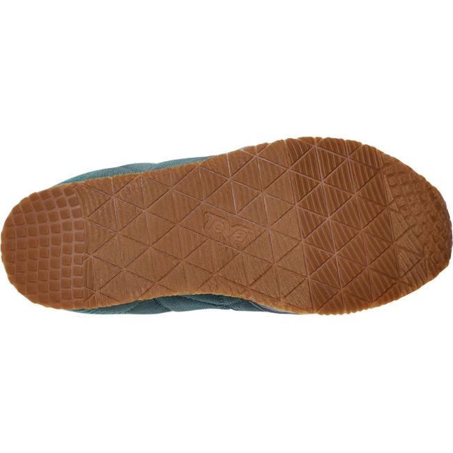 Sole of Unisex Teva ReEmber Slip On Shoe in Light Multi with tan sole