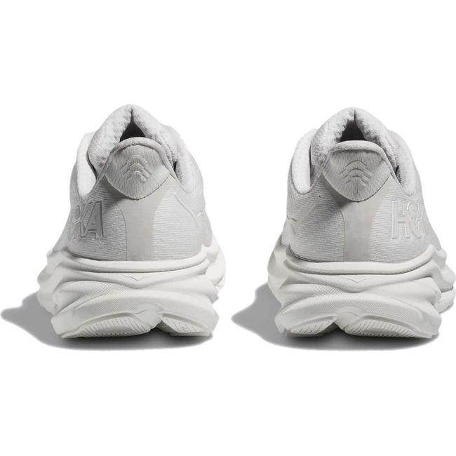 Hoka Women&#39;s Clifton 9 Running Shoe White/White 1127896/1132211-WWH