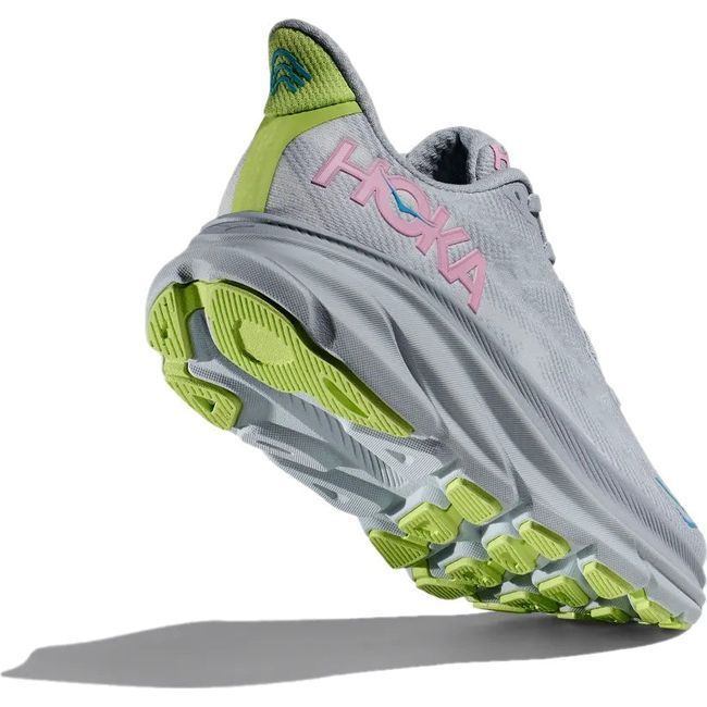 Hoka Women's Clifton 9 Running Shoe Gull/Sea Ice 1127896-GLLS