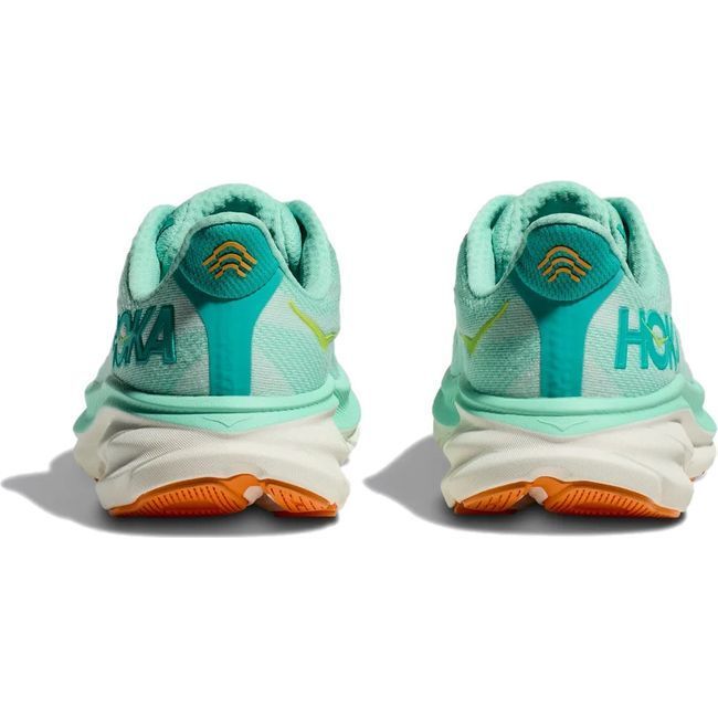 Hoka Women's Clifton 9 Running Shoe Seafoam/Aqua Breeze 1127896-SMQ